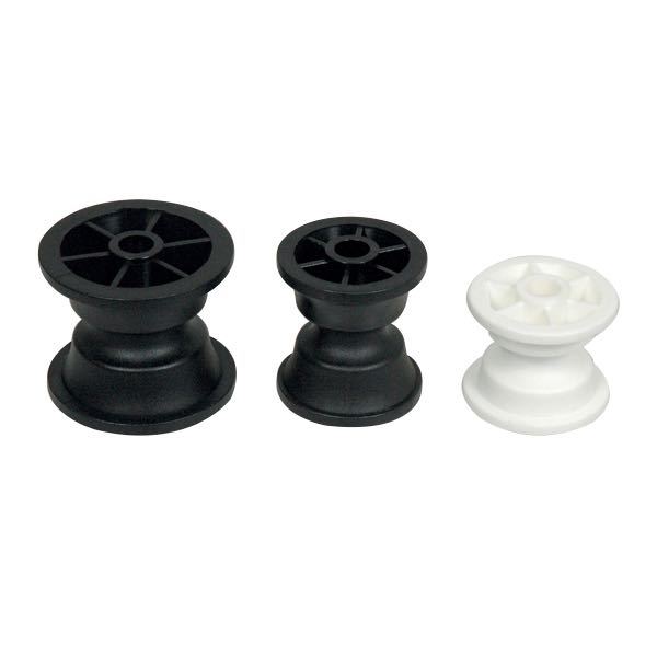 Hjul til ankerrulle 70x62mm, Ø: 70mm, Bredde: 62mm, Hul Ø: 12mm