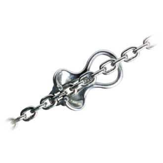 Kædeholder/klo RF, AISI 316, 10-12 mm