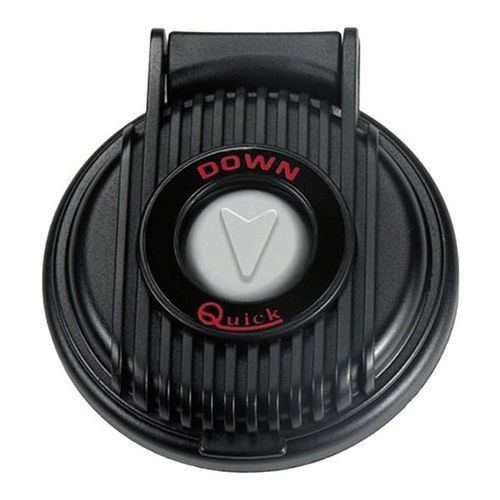 Quick, Fodkontakt ned, Sort, 12/24 V, 77 mm x 17 mm x 85 mm