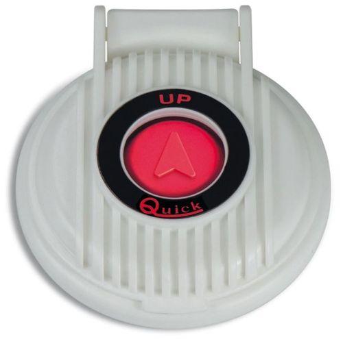 Quick, Fodkontakt til Ankerspil, Hvid, 12/24 V, 77 mm x 17 mm x 85 mm