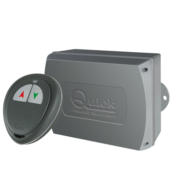 Quick, Fjernkontrol kit til ankerspil, 2 kanaler (sender + modtager)
