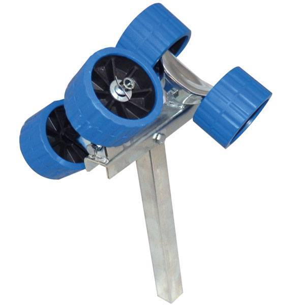 Siderulle 4-ruller, blå