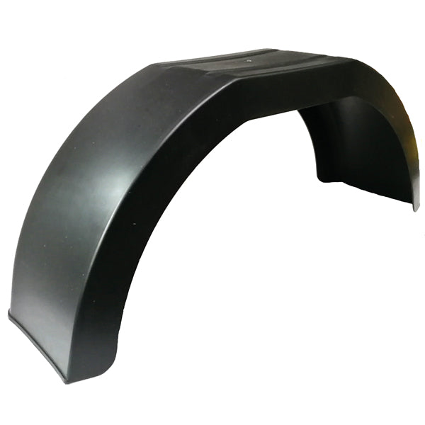 Plastskærm til 13" & 14" hjul, sort