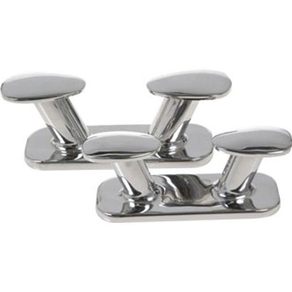 Pullert "champignon", 200mm, AISI 316 rustfrit stål, 67mm bredde