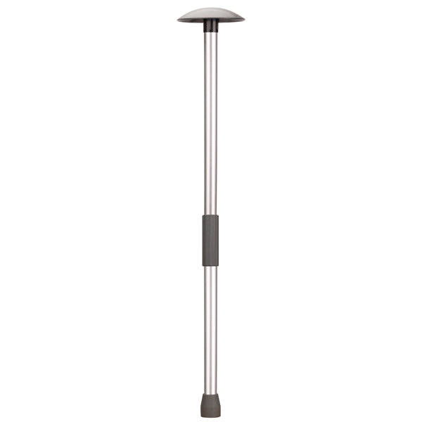 Presenningstøtte grå, 90-165 cm, Aluminium Ø 22-25 mm