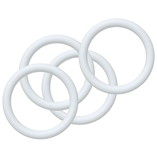 Unimer, Gummiring til kaleche hvid Ø61mm, 4stk