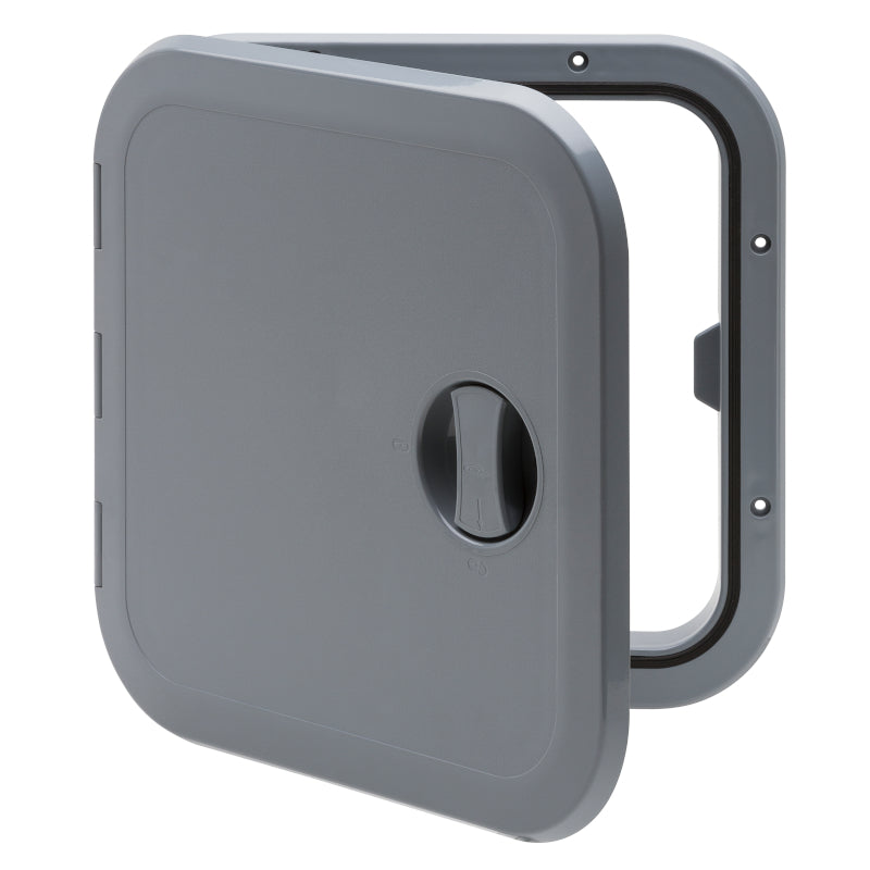 Luge Europa Grå RAL 7046 373 x 373 mm, 290 x 290 mm