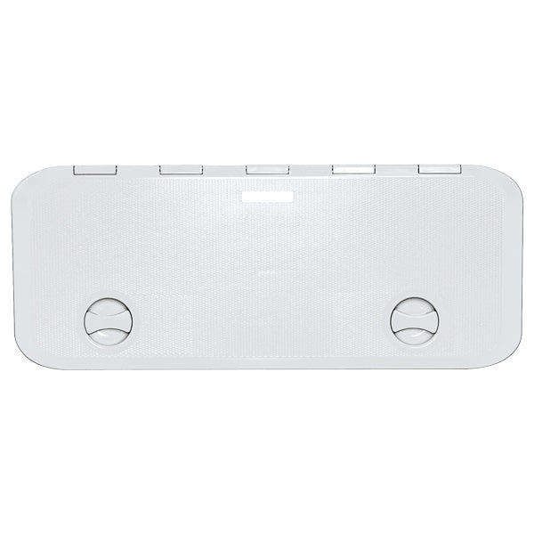 Luge Europa, hvid, 250 x 607 mm, 170 x 532 mm, 180º åbning