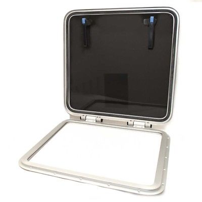 Gebo, Skylight 200x200mm med røgfarvet glas, CE-godkendt