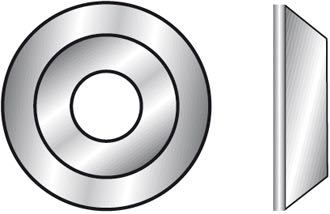 Marifix, Pynteskive M3 A4 DIN 9255-4, 10 stk, Ø 11,4 mm