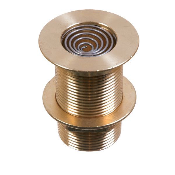 Guidi, Gennemføring messing med fjedersi, 1 1/4", Ø 60 mm, L 75 mm