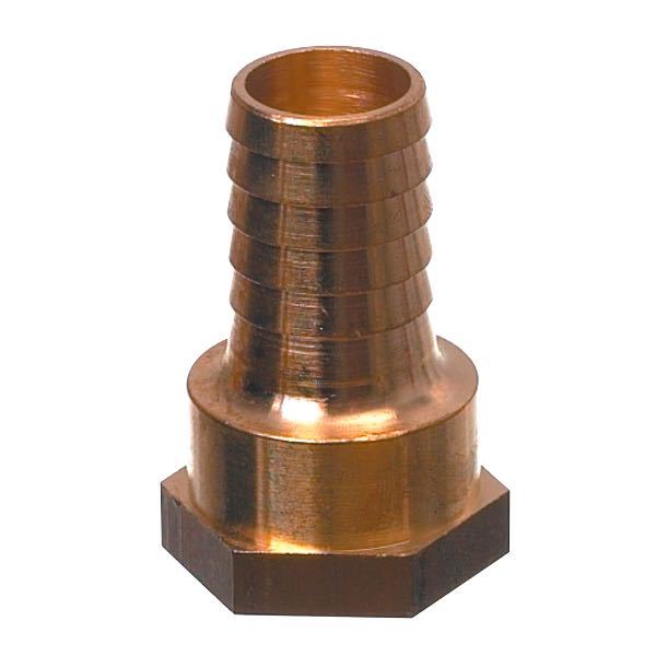 Guidi, Slangestuds ind. gevind messing 3/4”, 20mm, 47mm