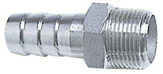 1852, Slangestuds RF, AISI 316 stål, 3/8" x 10mm