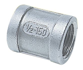 1852, Muffe indv. gevind RF AISI 316 stål, 1 1/4"