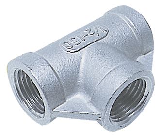 1852, T-stykke 1 1/4" RF, AISI 316