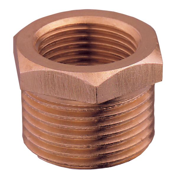 Guidi, Nippelmuffe 1 1/4 - 1 " bronze, UNI EN 1982 - CC491K (CuSn5Zn5Pb5-C)