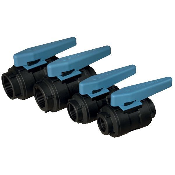 Trudesign, Kugleventil komposit 1/2", IMCI certificeret