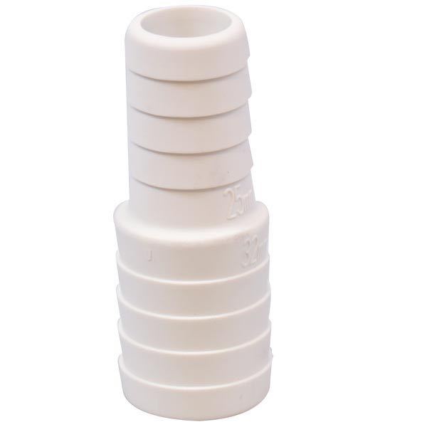 Trudesign, Slangeadapter 19-13 mm, Hvid