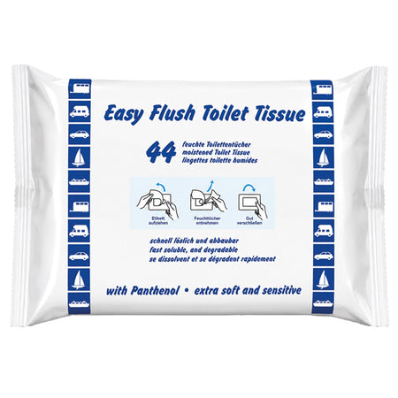 Yachticon, Easy Flush toiletvådservietter 44 stk.