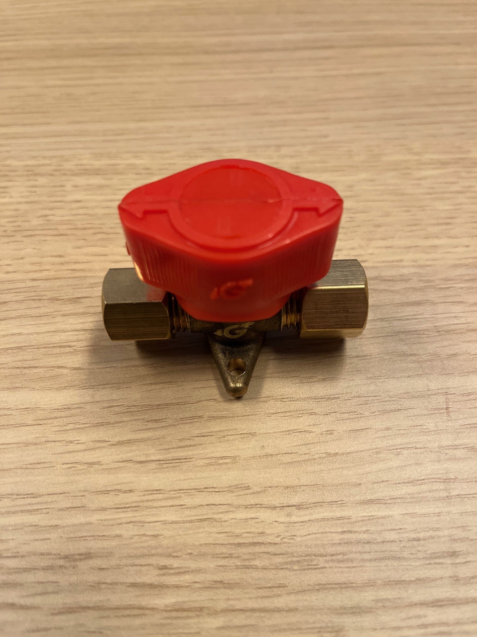 IGT, Gashane med 8mm rørtilslutning i messing