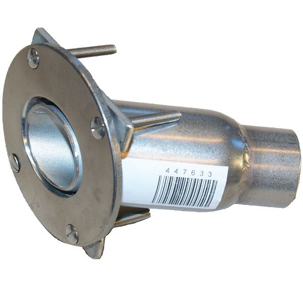 Webasto, Vinklet skroggennemføring Ø22mm tilslutning