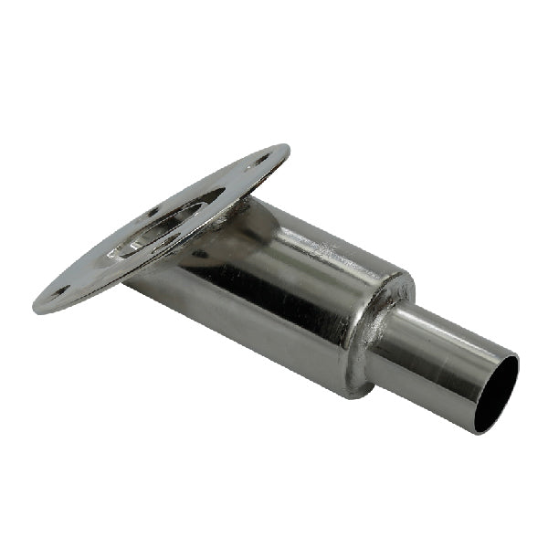 1852, Udstødningsgennemføring vinklet Ø22 mm, 2kW