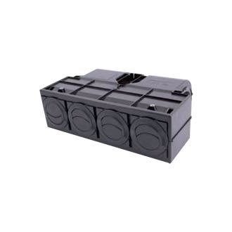 Sahara varmeapparat 24V 150W med 4 luftdyser, 8,6 kW - 320 m3/T, 376 mm x 250 mm x 115 mm