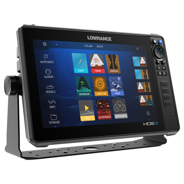 Lowrance, HDS-12 PRO med ActiveImaging HD 3-in-1 Transducer og ActiveTarget® 2 Live Sonar