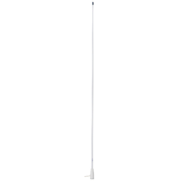 Scout KS-22 VHF antenne, hvid, m/kabel og stik, 5m RG-58, 1,5 m længde, 50 Ohm, 3,0 dB, 156/162 kHz