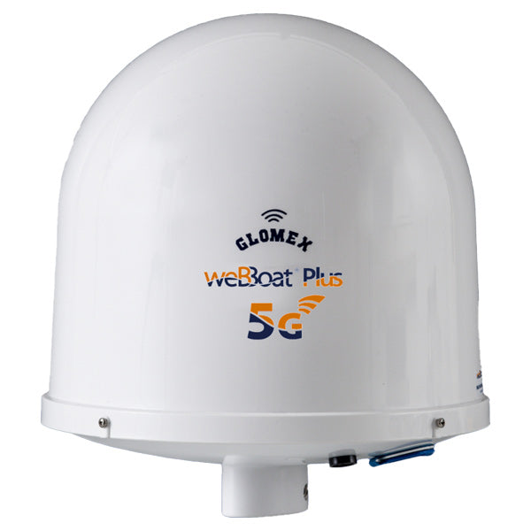 Glomex, Webboat 5G/WI-FI Antenne IT1205PLUS, 250x300 mm, Dual SIM, Op til 2,5Gbps (DL)