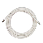 1852 VHF kabel i hvid farve med FME stik, 25 meter langt