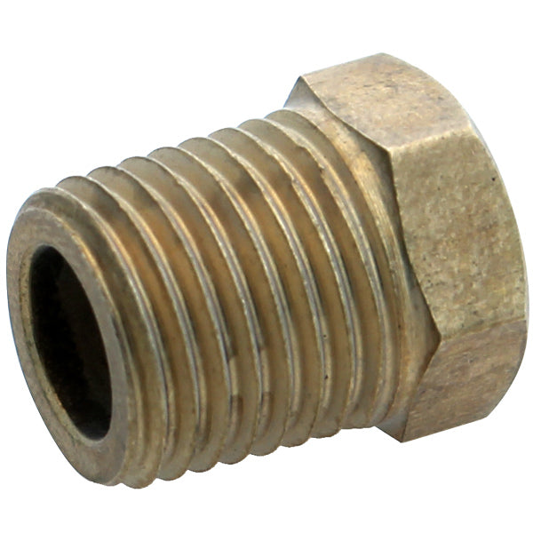 Kus adapter til temperatur- og oliemåling, vist fra siden.