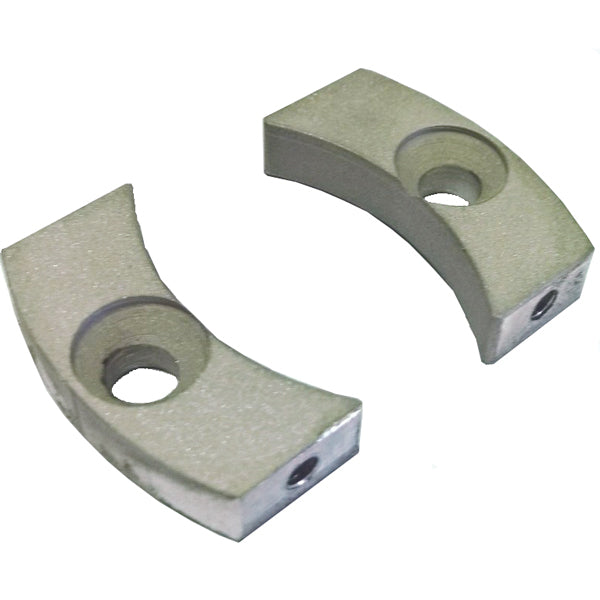 Tecnoseal, Monteringsbeslag til 2-delt Volvo 120S drev, Ø6,0 mm, H8 mm, L37 mm, 876286 + 851983