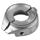 Tecnoseal zinkring 2-delt set ovenfra, klar til montering på Volvo drev.