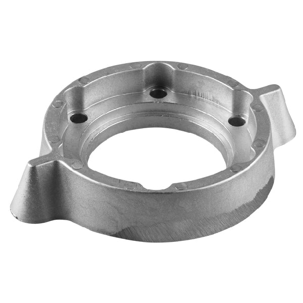 Tecnoseal zinkanode set fra siden, med detaljer om diameter på 102 mm