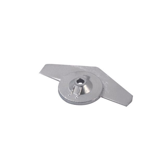 Tecnoseal, Zinkanode Yamaha 9,9 & 25 HK, 6E8-45251-02, 101 mm x 60 mm, Ø 7 mm, 0,15 kg