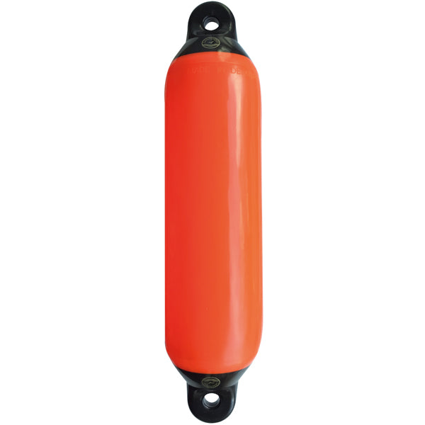 Dan-Fender, Yacht orange/sort top, 5x20” - 540 mm, Ø 125 mm