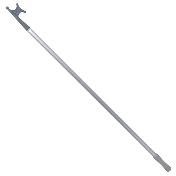 1852 Bådshage i aluminium på 130 cm, set fra siden, klar til brug