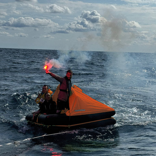 Oversigt over Hero redningsflådens sikkerhedsfunktioner.