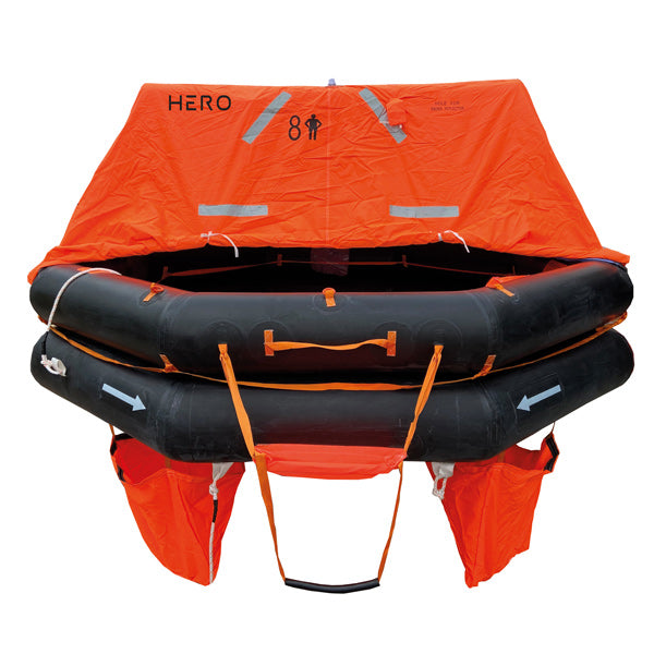 Hero, Redningsflåde, YACHT, cylindrisk, 8 personer, SOLAS A