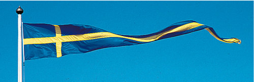 Adela, Korsvimpel Sverige, 200cm, 50cm