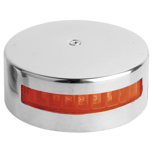 Lanterne LED rustfrit stål bagbord 12V, IP66, 33 mm, 2 NM, 33 lumen