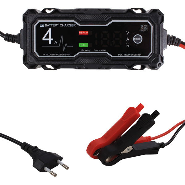 1852 vedligeholdelseslader 4A 6/12V auto