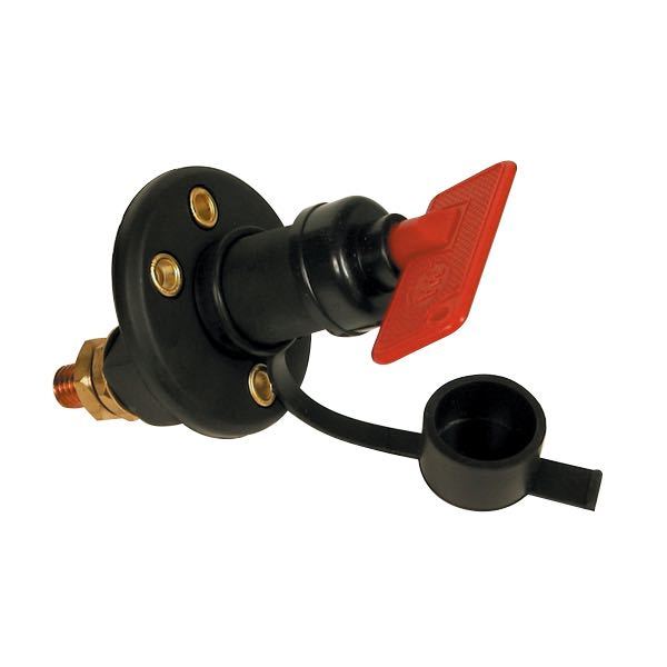 Hovedafbryder m/nøgle, 100 Amp konstant / 500 Amp 10 sek.