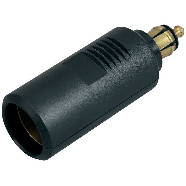 Pro Car, Han stik lille med adapter til cigarstik 12/24V / 16 Amp, DIN EN ISO 4165
