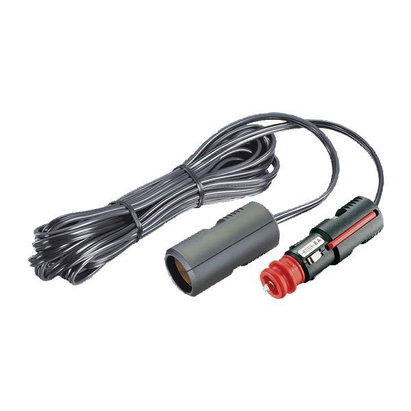 Pro Car, Universalstik med 8A sikring, 4m ledning & cigarudtag, 12/24V, DIN EN ISO 4165