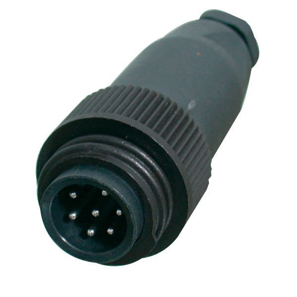 Philippi, Hanstik 7-polet til kabel, IP67, 16 A, 50 V, 2,5 mm²