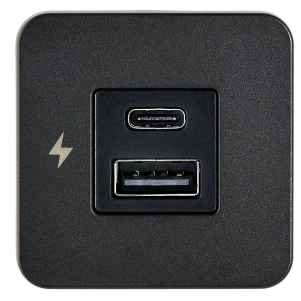 ScanStrut, Tile indbygningstik USB-A & USB-C 12/24 V