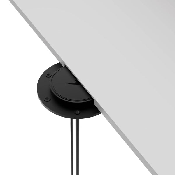 AquaAmp 400 skjult trådløs lader med låsering 12V 15W Qi2