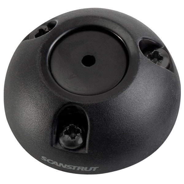 ScanStrut, Dæksgennemføring til 2-6mm ledning, sort, IP68, Ø 27,0 mm